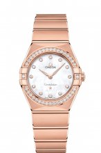 AAA Réplique Montre OMEGA Constellation Sedna or diamants 131.55.28.60.55.001