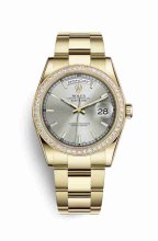 Réplique montre Rolex Day-Date 36 jaune 18 ct 118348 m118348-0046