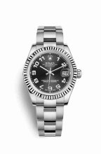 Réplique montre Rolex Datejust 31 Blanc Role blanc 178274 m178274-0064