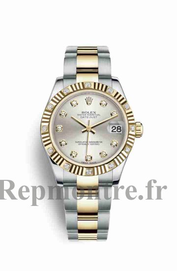 Réplique montre Rolex Datejust 31 Jaune Roles jaune 18 ct 178313 m178313-0051 - Cliquez sur l'image pour la fermer