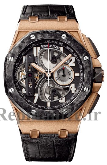 Réplique Audemars Piguet Royal Oak Offshore Tourbillon Chronographe 26288OF.OO.D002CR.01 - Cliquez sur l'image pour la fermer