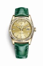 Réplique montre Rolex Day-Date 36 jaune 18 ct 118138 m118138-0125