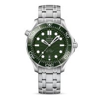 Omega Seamaster Diver 300m Co-Axial Master Chronometer 42mm Replique montre homme Vert O21030422010001