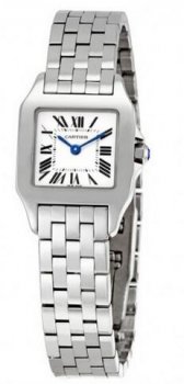 Réplique Cartier Santos Demoiselle Petit Dames Montre W25064Z5