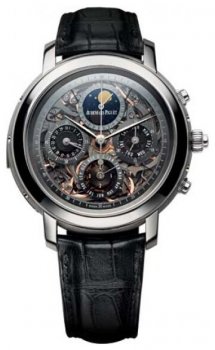 Réplique Audemars Piguet Jules Audemars Grande Complication Titanium montre 25996TI.OO.D002CR.02