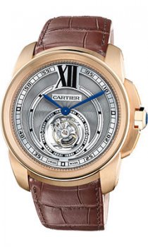 Réplique Calibre de Cartier Cartier Montre Tourbillon W7100002