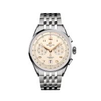 Breitling Premier B01 Chronographe 42 mm Replique de montre pour homme Acier inoxydable creme AB0145211G1A1