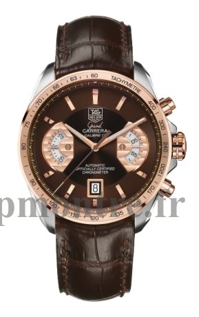 Réplique Tag Heuer Grand Carrera automatique Cronografo CAV515C.FC6231 - Cliquez sur l'image pour la fermer