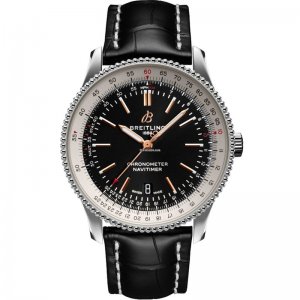 AAA Réplique Montre Breitling Navitimer Automatique 41 Noir Croco A17326211B1P1