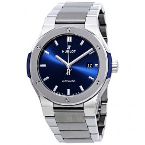 Replique HUBLOT Classic Fusion automatique Blue montre 548.NX.7170.NX