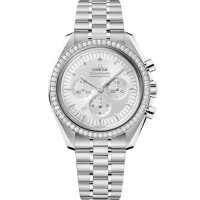 Omega Speedmaster Professional Moonwatch 3861 Canopus Or Diamant Bracelet Argent 310.55.42.50.02.001