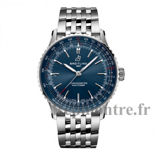 Breitling Navitimer Automatique 41 mm Replique de montre pour homme en acier inoxydable bleu A17329161C1A1 - Cliquez sur l'image pour la fermer