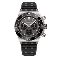 Breitling Super Chronomat B01 44mm Replique montre pour homme Caoutchouc gris EB0136251M1S1