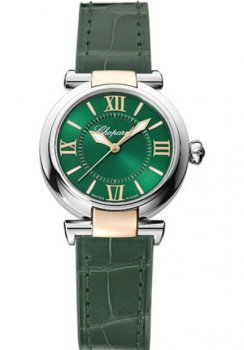 Replique Chopard Imperiale 29.00 mm Or Rose And Acier Case Verte Dial 388563-6015