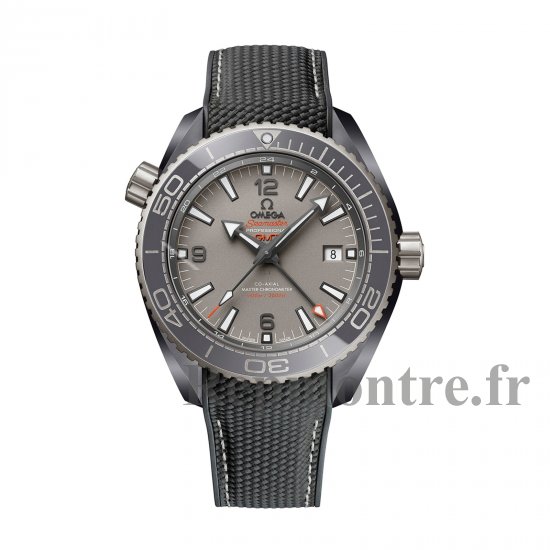 Omega Seamaster Planet Ocean 600M Co-Axial Master Chronometer GMT 45.5mm Montre Replique Homme Gris O21592462299002 - Cliquez sur l'image pour la fermer
