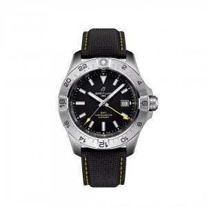 Breitling Avenger Automatique GMT 44 Acier Inoxydable Bracelet Noir Ecomm A323201A1B1X1