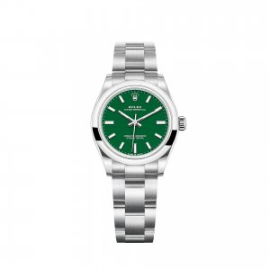 Réplique montre Rolex Oyster Perpetual 31 cadran vert m277200-0006