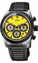 Réplique Tudor Fastrider Chronographe Noir Ceramic Bezel Yellow 42010n