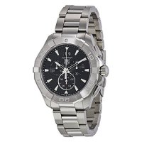 Tag Heuer Aquaracer Chronographe Automatique Cadran Noir En Acier Inoxydable CAY2110.BA0927 Homme Repliuqe Montre