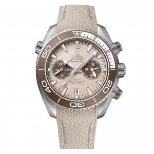 Omega Seamaster Planet Ocean 600M 45.5mm Montre replique homme Beige O21532465109001