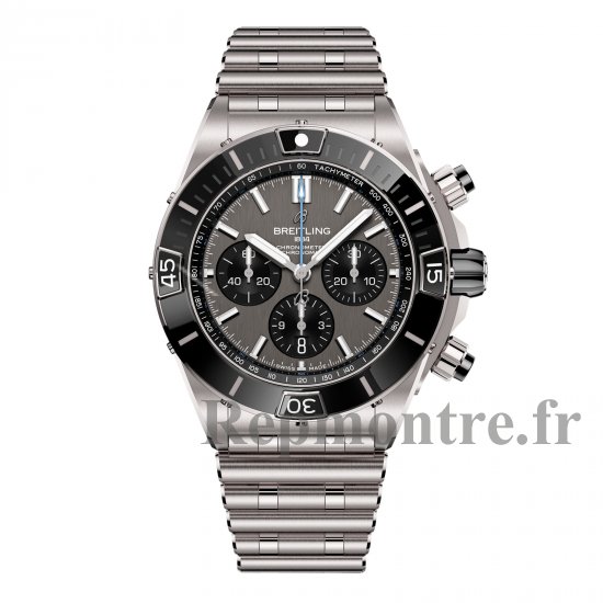 Breitling Super Chronomat B01 44 mm Replique montre pour homme Gris Acier inoxydable EB0136251M1E1 - Cliquez sur l'image pour la fermer