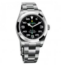 Réplique Rolex Air King Cadran Noir Inoxydable Acier 116900BKAO