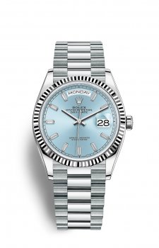 Replique Montre Rolex Day-Date 36 Platine M128236-0009