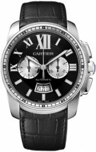 Réplique Cartier Calibre de Cartier Chronographe Homme Montre Automatique W7100060