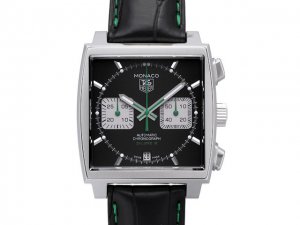 Réplique Tag Heuer Monaco McQueen Green Calibre 12 Cronografo CAW2117.FC6271