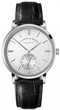 Réplique A.Lange & Sohne Saxonia Automatique Or blanc 380.027