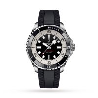 Breitling Superocean Automatique 44 Bracelet en caoutchouc en acier inoxydable Replique montre A17376211B1S1
