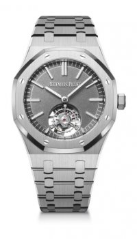 Replique Audemars Piguet Royal Oak Self-Winding Flying Tourbillon Titanium Grey 26530TI.OO.1220TI.01