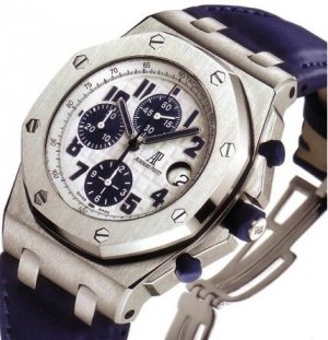 Réplique Audemars Piguet Royal Oak Offshore NAVY montre 26020ST.OO.D020IN.01