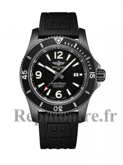 AAA Réplique Montre Breitling Superocean Automatique 46 NoirAcier - Cliquez sur l'image pour la fermer