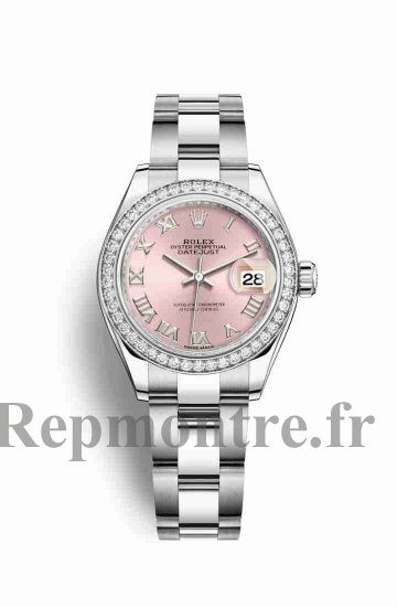 Réplique montre Rolex Datejust 28 Blanc Roles en blanc 279384RBR m279384rbr-0006 - Cliquez sur l'image pour la fermer