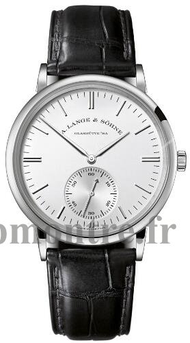 Réplique A.Lange & Sohne Saxonia Automatique Or blanc 380.027 - Cliquez sur l'image pour la fermer