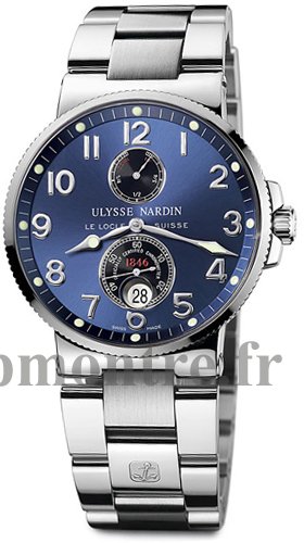 Réplique Ulysse Nardin Maxi Marine Chronometer hommes Montre 263-66-7/623 - Cliquez sur l'image pour la fermer