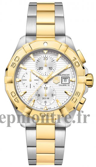 Tag Heuer Aquaracer Chronographe Cadran Argent CAY2121.BB0923 Homme Réplique Montre - Cliquez sur l'image pour la fermer