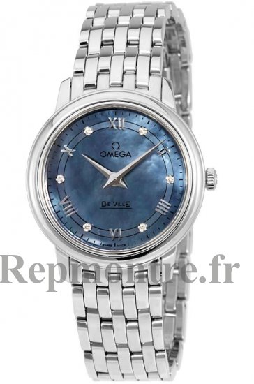 Réplique Omega De Ville Prestige Bleu Mere de perle 424.10.27.60.57.001 - Cliquez sur l'image pour la fermer