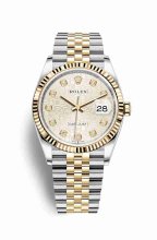 Réplique montre Rolex Datejust 36 Jaune Roles jaune 126233 m126233-0027