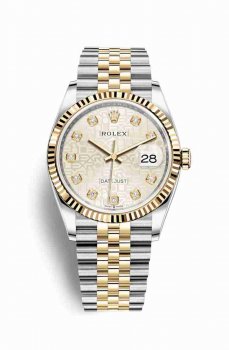 Réplique montre Rolex Datejust 36 Jaune Roles jaune 126233 m126233-0027