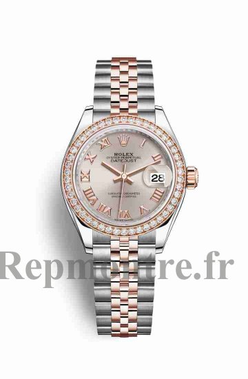 Réplique montre Rolex Datejust 28 Everose Roles 18 ct Everose 279381RBR m279381rbr-0005 - Cliquez sur l'image pour la fermer