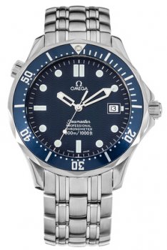 Réplique Omega Seamaster 300M "James Bond" bleue Wave Montre 2531.80.00