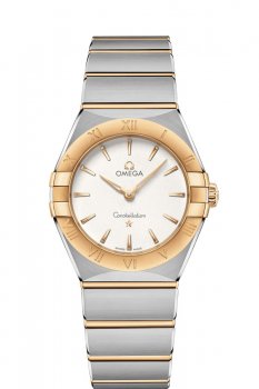 AAA Réplique Montre OMEGA Constellation Acier or jaune 131.20.28.60.02.002