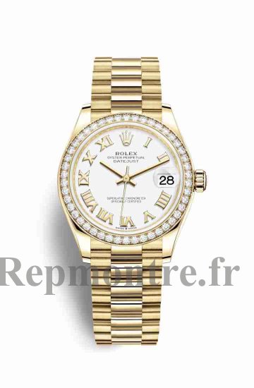Réplique montre Rolex Datejust 31 jaune 278288RBR m278288rbr-0009 - Cliquez sur l'image pour la fermer