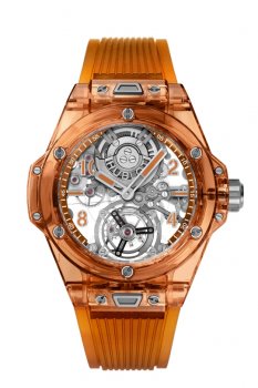 Replique Hublot Big Bang 45 Tourbillion Orange Sapphire 419.JO.0120.RT