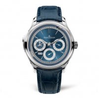 Copie de Jaeger-LeCoultre Master Grande Tradition Minute Repeater Perpetual Calendar Blanc Or 52334E1