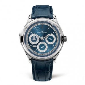 Copie de Jaeger-LeCoultre Master Grande Tradition Minute Repeater Perpetual Calendar Blanc Or 52334E1