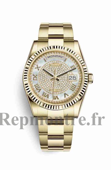 Réplique montre Rolex Day-Date 36 jaune 18 ct 118238 m118238-0386 - Cliquez sur l'image pour la fermer