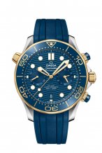 AAA Réplique Montre OMEGA Seamaster Acier or jaune 210.22.44.51.03.001